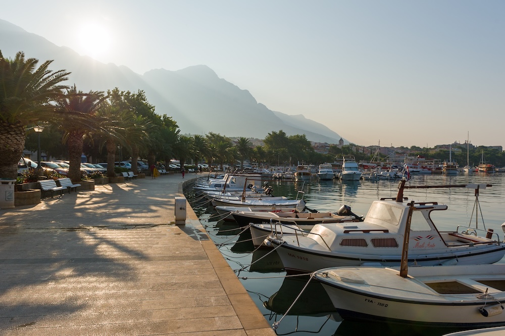 boats on the waterfront